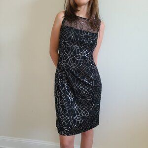 American Living Black Sleeveless Cocktail Dress – Size 6